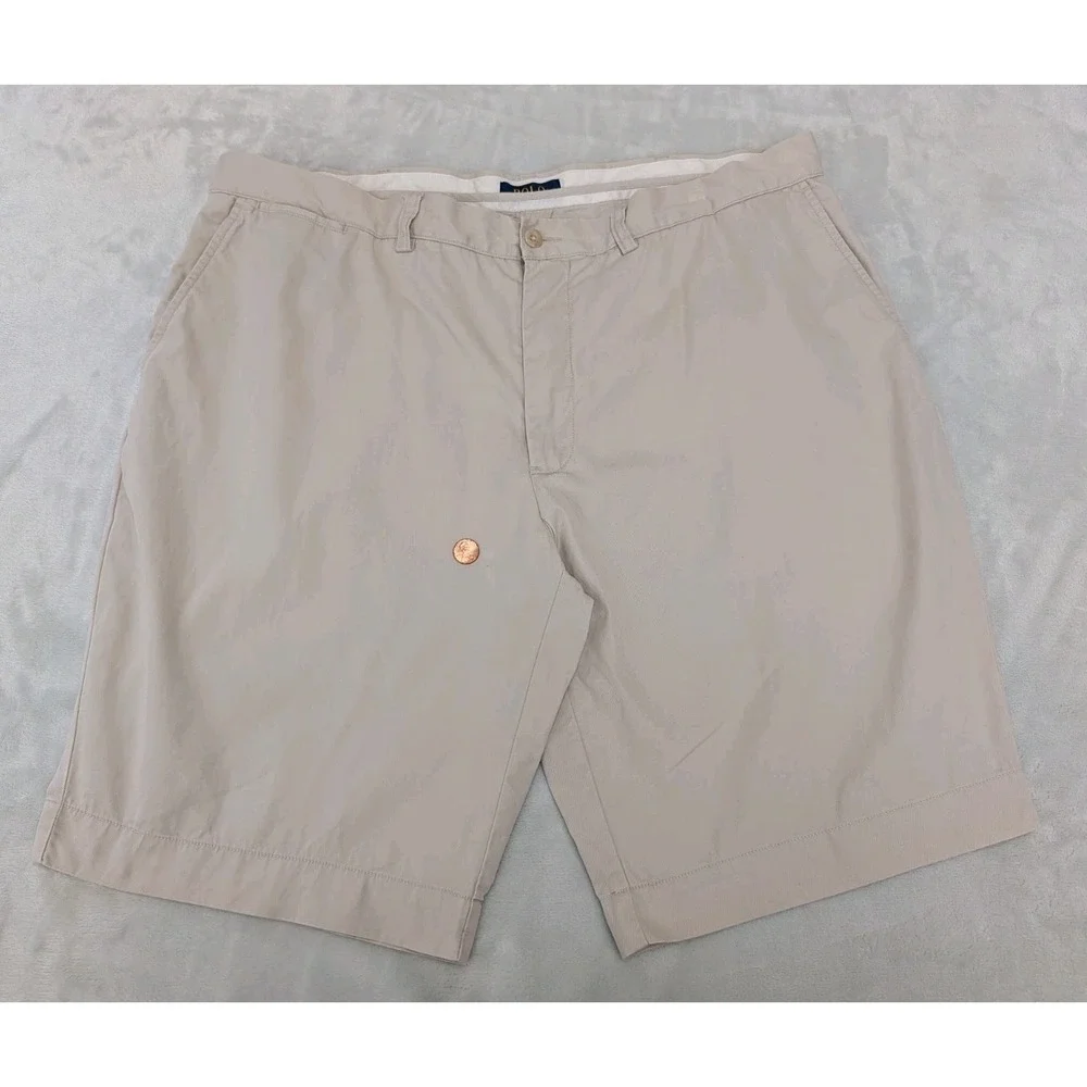 Polo Ralph Lauren Men's Shorts 40 Waist Beige Preppy